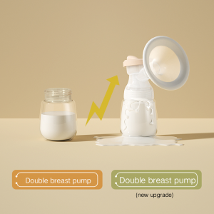 RH-318 Double Electric Breast Pump with Massage Function, Hospital Grade Portable