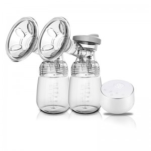 Chinese Professional China Double Electric Breast Pump, for Milk Pumping and Breastfeeding Moms, Rechargeable Battery-Operated