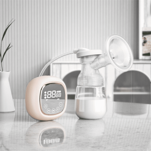 Wholesale Dealers of China Portable Breastfeeding Double Electric Silicone Wearable Breast Pump